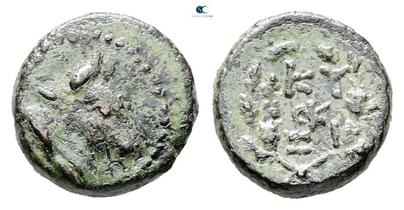 Mysia. Kyzikos circa 200-0 BC. 
Bronze Æ

15 mm, 2,93 g



Good Fine