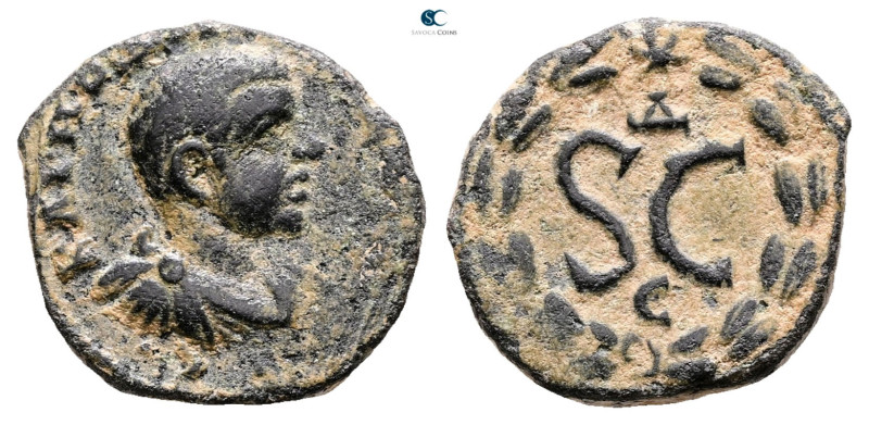 Seleucis and Pieria. Antioch. Diadumenian, as Caesar AD 217-218. 
Bronze Æ

2...