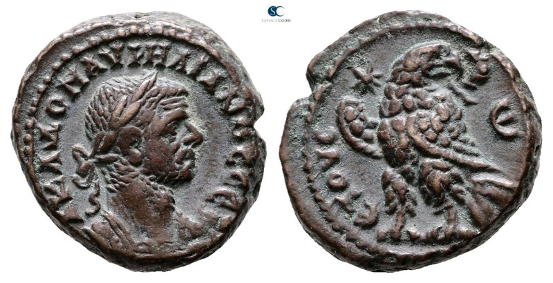 Egypt. Alexandria. Aurelian AD 270-275. 
Potin Tetradrachm

21 mm, 8,54 g

...