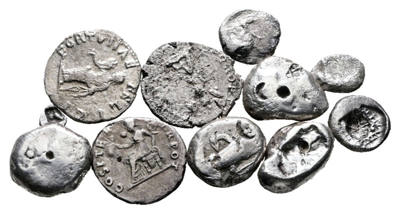 Lot of ca. 12 ancient silver coins / SOLD AS SEEN, NO RETURN!

Fine