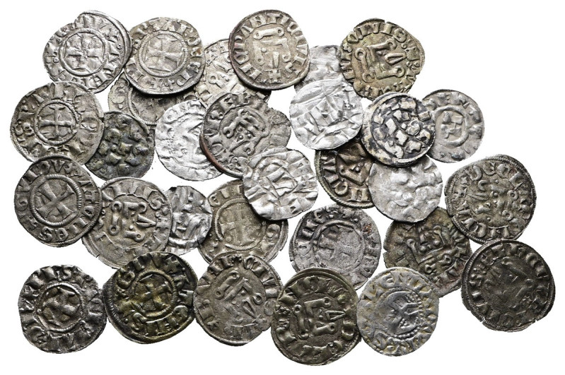 Lot of ca. 30 medieval denier / SOLD AS SEEN, NO RETURN!

Very Fine