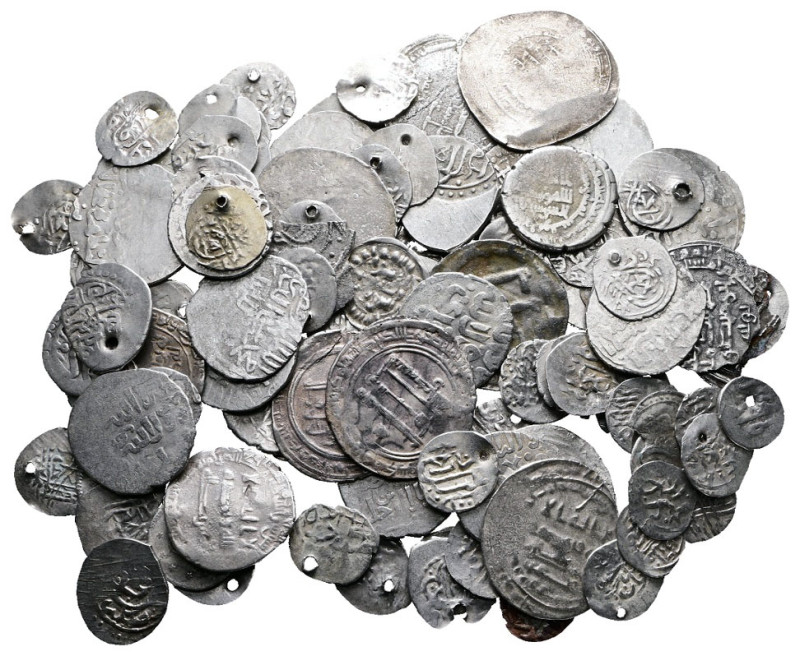Lot of ca. 100 islamic silver coins / SOLD AS SEEN, NO RETURN!

Good Fine