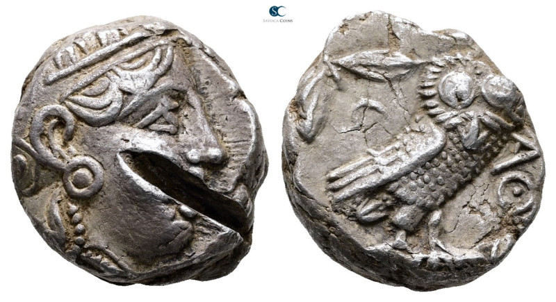 Attica. Athens circa 353-294 BC. 
Tetradrachm AR

23 mm, 17,11 g



Very ...