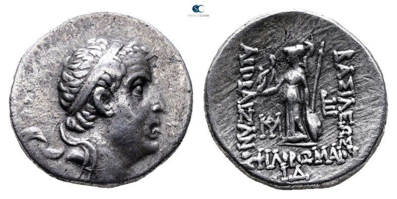 Kings of Cappadocia. Mint A (Eusebeia under Mt.Argaios). Ariobarzanes I Philorom...