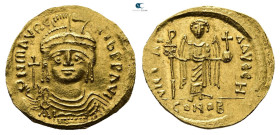 Maurice Tiberius AD 582-602. Constantinople. Solidus AV