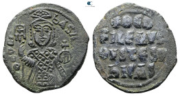 Theophilus AD 829-842. Constantinople. Follis Æ