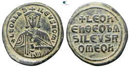 Leo VI the Wise AD 886-912. Constantinople. Follis Æ
