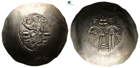 John II Comnenus AD 1118-1143. Constantinople. Aspron Trachy EL
