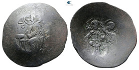 Manuel I Comnenus AD 1143-1180. Constantinople. Aspron Trachy BI