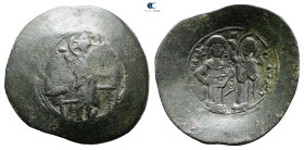 Manuel I Comnenus AD 1143-1180. Constantinople. Aspron Trachy BI
