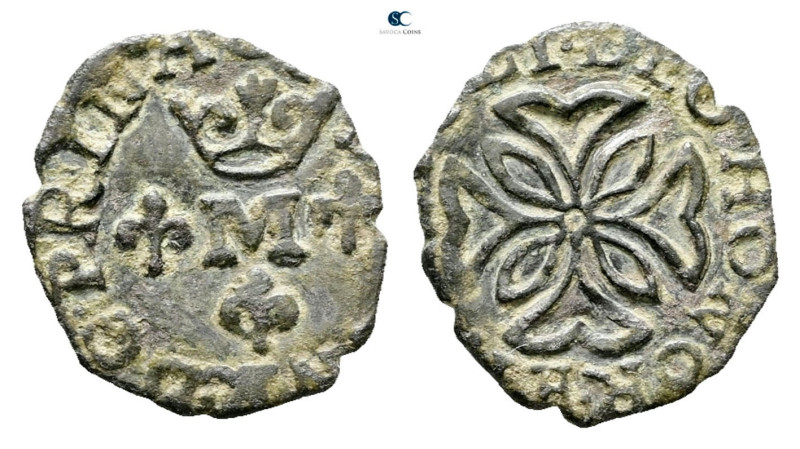 France. Principauté d'Orange. Liard (Orange). Frederick Henry AD 1625-1647. 
Co...