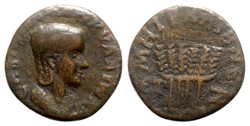 Tranquillina (Augusta, 241-244). Cappadocia, Caesarea. Æ (22mm, 6.32g, 12h), yea...