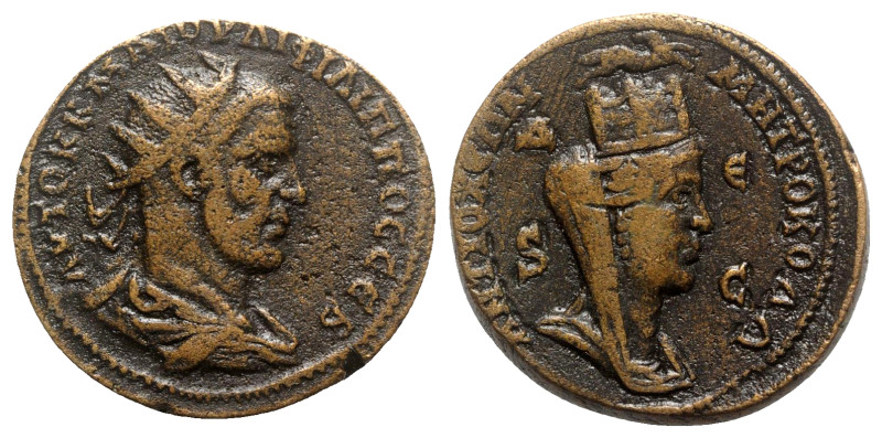 Philip I (244-249). Seleucis and Pieria, Antioch. Æ 8 Assaria (30mm, 20.78g, 6h)...