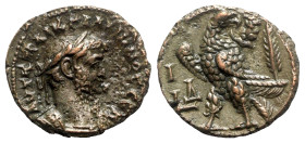 Gallienus (253-268). Egypt, Alexandria. BI Tetradrachm (23mm, 10.72g, 11h), year 14 (AD 266/7). Laureate and cuirassed bust r. R/ Eagle standing l., h...