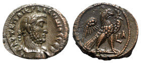 Gallienus (253-268). Egypt, Alexandria. BI Tetradrachm (23mm, 9.88g, 12h), year 11 (AD 263/4). Laureate, draped and cuirassed bust r. R/ Eagle standin...