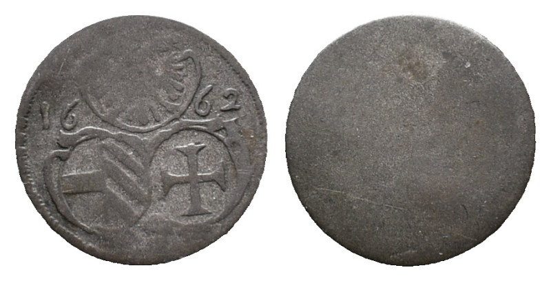 Austria, Leopold I (1657-1705). 2 Pfennig 1662 (14mm, 0.46g). Near VF