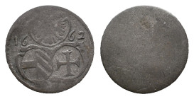 Austria, Leopold I (1657-1705). 2 Pfennig 1662 (14mm, 0.46g). Near VF