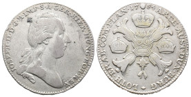 Belgium, Austrian Netherlands. Joseph II (1780-1790). 1 Kronenthaler 1784 (39mm, 29.16g). Near VF