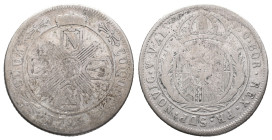 Switzerland, Neuchâtel. 56 Kreuzer 1795 (30mm, 10.33g). Good Fine
