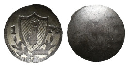 Switzerland, St. Gallen. Pfennig 1808 (11mm, 0.23g). VF