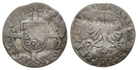 Switzerland, Zürich. Batzen 1633 (23mm, 1.93g). Near VF