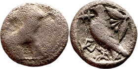 Hellenistic period coin (4-1 century BC) Silver coin.  Obv: