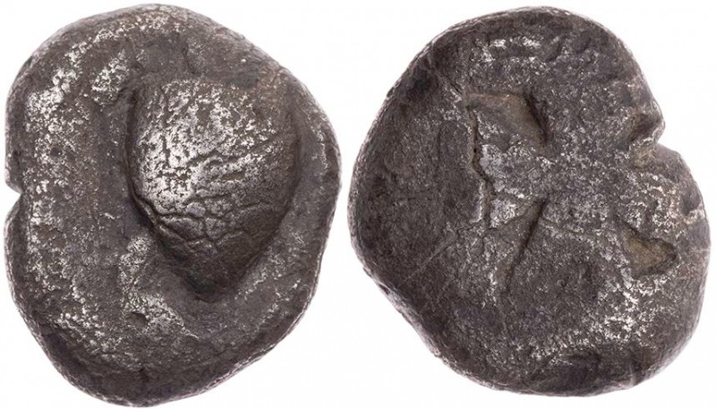 AEGINA AEGINA
 AR-Stater um 500 v. Chr. Vs.: Seeschildkröte, Rs.: windmühlenför...