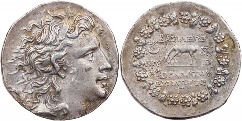 PONTOS, KÖNIGREICH
Mithradates VI. Eupator, 120-63 v. Chr. AR-Tetradrachme 74 v...