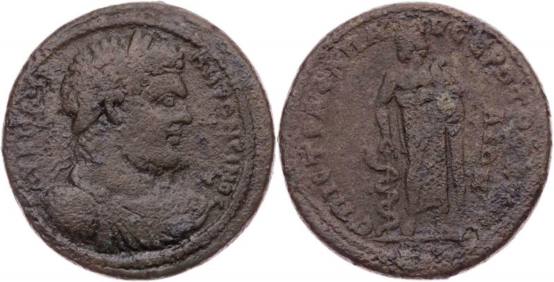 AIOLIS KYME
Caracalla, 198-217 n. Chr. AE-Tetrassarion 212-217 n. Chr., unter S...