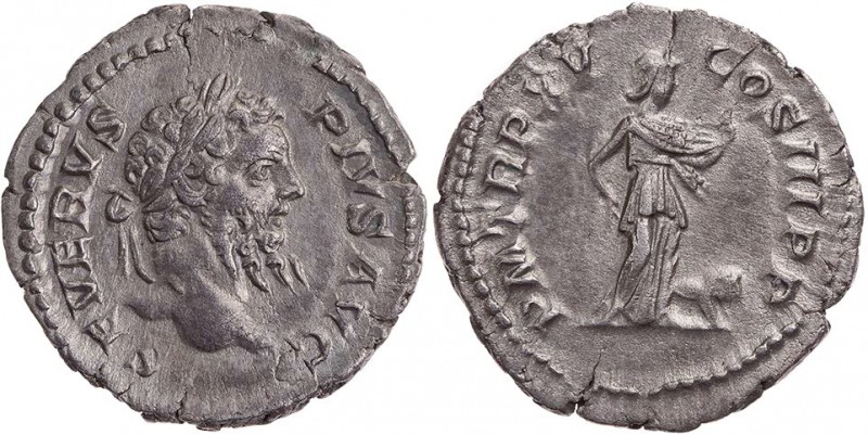 RÖMISCHE KAISERZEIT
Septimius Severus, 193-211 n. Chr. AR-Denar 207 n. Chr. Rom...