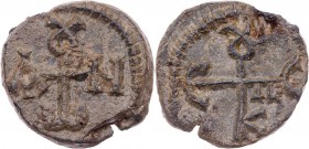 Iohannes, Episkopos Laphiton, 680-690. Bleisiegel Vs.: Kreuzmonogramm, Rs.: Kreuzmonogramm Zakos/Veglery -; Metcalf, Zypern, 353ff, 433.3.2; ansonsten...