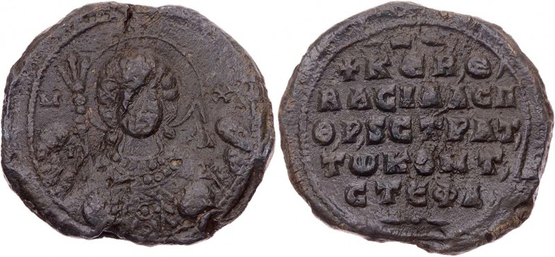 Basilios Kontostephanos, Protospatharios und Strategos, 1025-1050. Bleisiegel Vs...