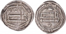 ABASSIDEN, KALIFEN IN BAGDAD
Harun-al-Raschid, 786-809 (170-193 AH). AR-Dirhem 788/789 (172 AH) al-Abbasiyah Vs.: 3-zeilige Aufschrift in Umschrift, ...