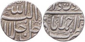GROSSMOGULE IN INDIEN
Muhammad Akbar, 1556-1605. AR-Rupie 1599 (1008 AH; Ilahi-Jahr 45) Ahmadabad KM 93.2. 11.44 g. ss-vz