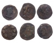 Lot, griechische Münzen AE-Prägungen des Bosporanischen Königreiches. 3 Stück s, s-ss