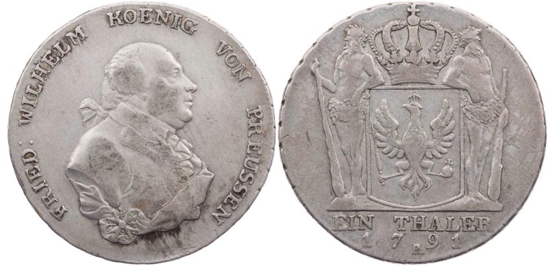 BRANDENBURG - PREUSSEN PREUSSEN, KÖNIGREICH
Friedrich Wilhelm II., 1786-1797. T...