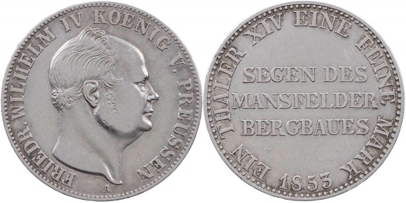 BRANDENBURG - PREUSSEN PREUSSEN, KÖNIGREICH
Friedrich Wilhelm IV., 1840-1861. A...