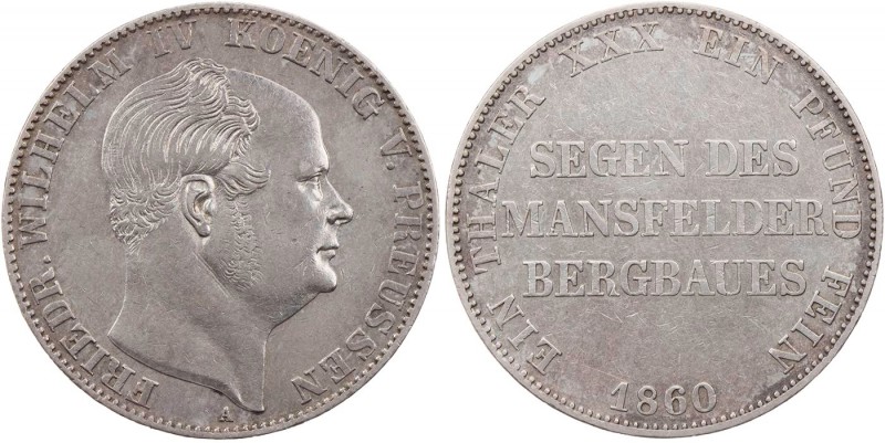 BRANDENBURG - PREUSSEN PREUSSEN, KÖNIGREICH
Friedrich Wilhelm IV., 1840-1861. A...