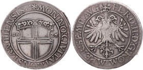 KONSTANZ STADT
 Taler 1625 Mit Titel Ferdinands II., Vs.: Stadtschild teilt Jahreszahl, Rs.: bekrönter Doppeladler Nau 194; Dav. 5177. 28.13 g. ss