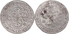 SACHSEN MEISSEN, MARKGRAFSCHAFT
Balthasar, 1369-1382-1406. Fürstengroschen o. J. (1396-1401) Sangershausen Vs.: Blätterkreuz in Vierpass, Rs.: aufrec...