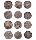 ALTDEUTSCHLAND ALLGEMEIN
 Lot Kleinsilbermünzen Prägungen des Mittelalters: BRANDENBURG, Friedrich I., 1415-1440, oder Friedrich II., 1440-1470, Pfen...