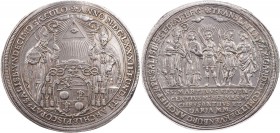 DIE GEISTLICHKEIT IN DEN HABSBURGISCHEN ERBLANDEN SALZBURG, ERZBISTUM
Max Gandolph von Küenburg, 1668-1687. Taler 1682 Auf das 1100-jährige Stiftsjub...