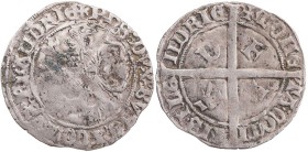 BELGIEN FLANDERN
Philipp der Gute, 1419-1467. Dubbele Groot Kromsteert o. J. Gent Vs.: Löwe mit Herzogswappen n. l., Rs.: Langkreuz, in den Winkeln F...