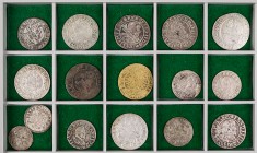 ÖSTERREICH RDR
 Lot Kleinsilbermünzen Prägungen aus SCHLESIEN. Münzstätte BRESLAU: Ferdinand II., 1619-1637, Groschen (3 Kreuzer) 1622, 1625 HR, 1627...