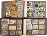 DEUTSCHLAND NOTGELD
 Lot Gepflegte Notgeldschein-Sammlung in 4 Alben. Die überwiegend kassenfrisch erhaltenen Scheine sind mit Fotoecken eingeklebt. ...