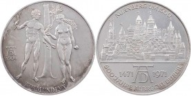 BIBLISCHE FRAUEN EVA
 Silbermedaille (Feinsilber) 1971 (ohne Signatur), Deutschland Auf den 500. Geburtstag von Albrecht Dürer, Vs.: Adam und Eva ste...