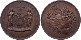 GÖTTINNEN, MYTHISCHE GESTALTEN, ALLEGORIEN WILDE FRAU (Gemahlin des Wilden Mannes)
 Bronzemedaille 1889 (v. M. Vermeiren), Belgien Auf die Exposition...