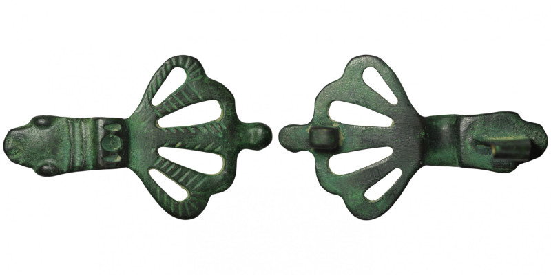 Roman bronze fibula. (circa 1st-3rd centuries AD)
(76mm, 32,83g)
collection of H...