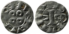 FRANCE. Melgueil. Bishops of Maguelonne - Anonymous (1100-1300). Narbonne mint
AR Denier (17mm, 1,11g)