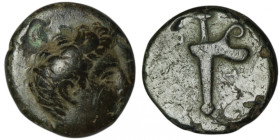 CARIA. Kaunos. (2nd century BC).
AE Bronze (12mm, 1,73g)